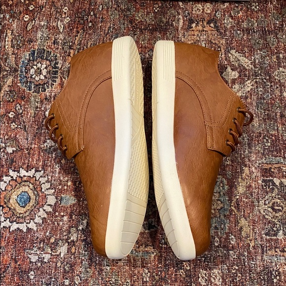 New! NIB Ben Sherman Men's Brown/Tan Presley Oxford Casual Dress Shoes. Size 12 - Picture 4 of 9